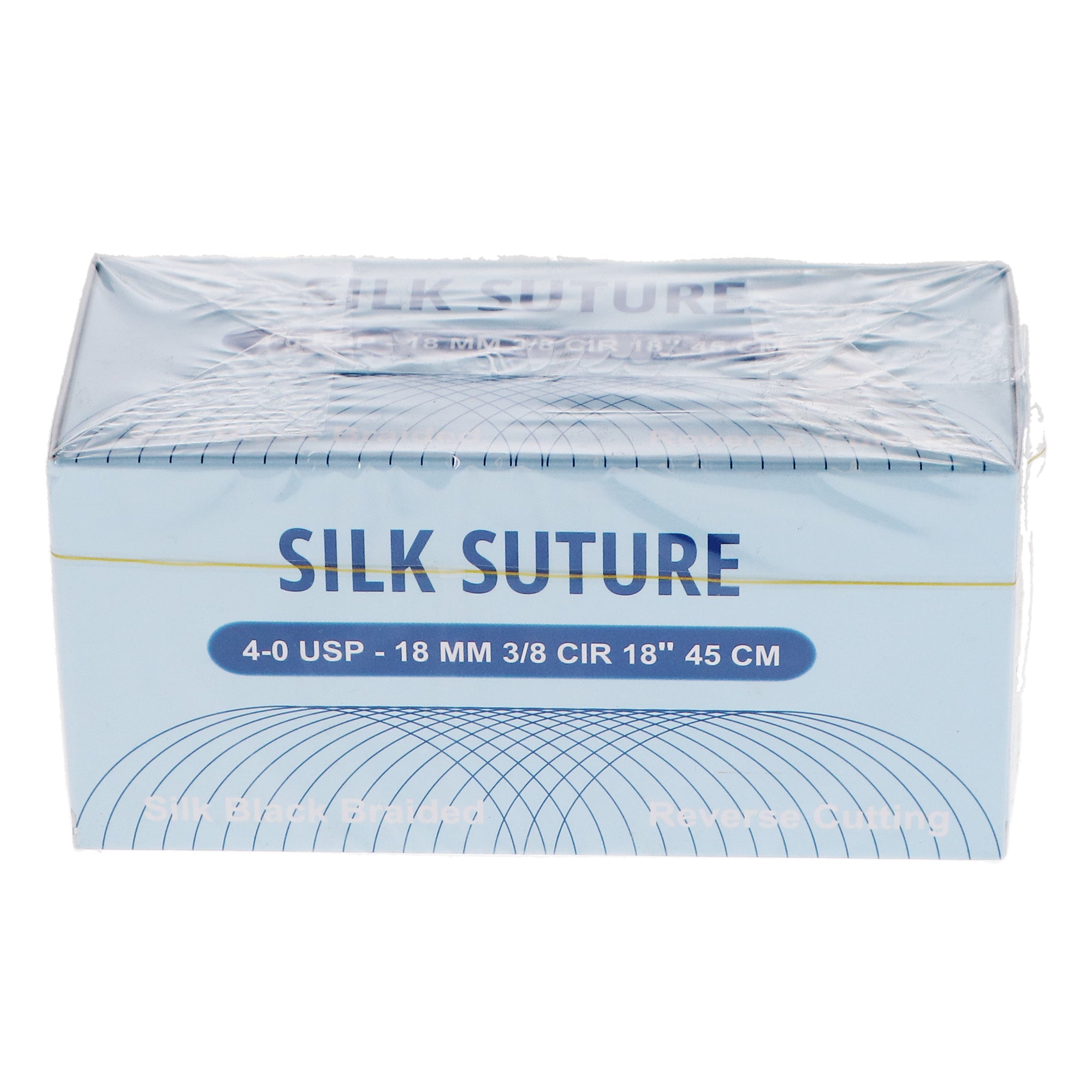 House Brand Dentistry 103142 Silk Suture 4-0 Reverse Cutting 19MM 3/8 House Brand Dentistry 103142 Silk Suture 4-0 Reverse Cutting 19MM 3/8